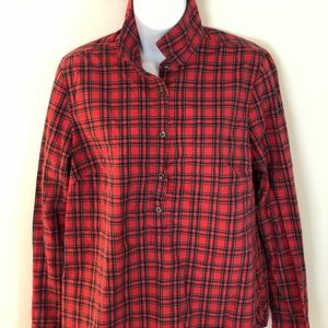 J Crew Popover Blouse